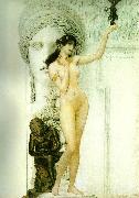 Gustav Klimt skulpturen oil painting